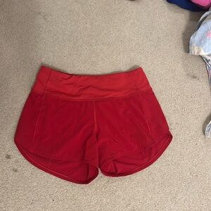 Lululemon Speed Up 4inch Shorts: Mid-Rise
